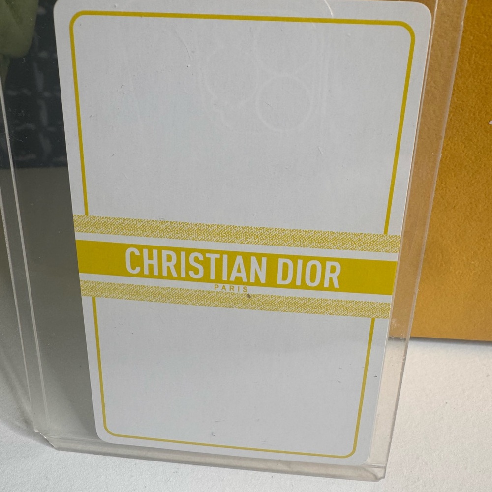Christian Dior Playing Card.